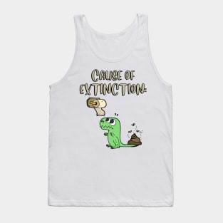 Cause of extinction of dinosaurs Tank Top